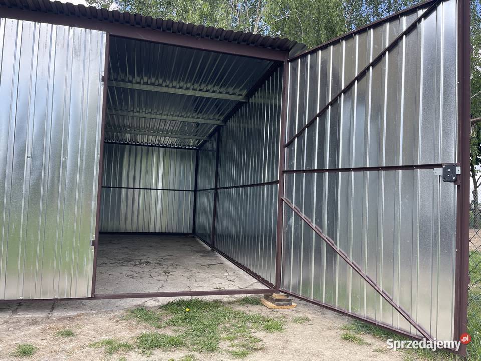 3x5 Garaż Blaszany Blaszak Garaże MODEL 2025 3x6 Altany i wiaty
