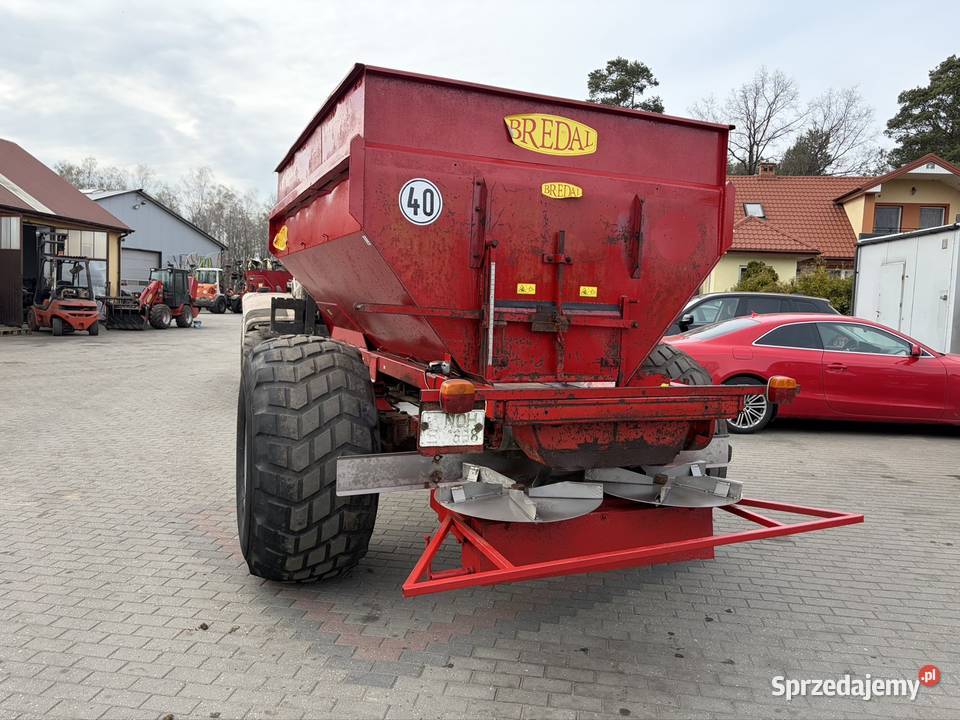 Rozsiewacz do wapna Bredal 8 ton nieuszkodzony mazowieckie Myszyniec