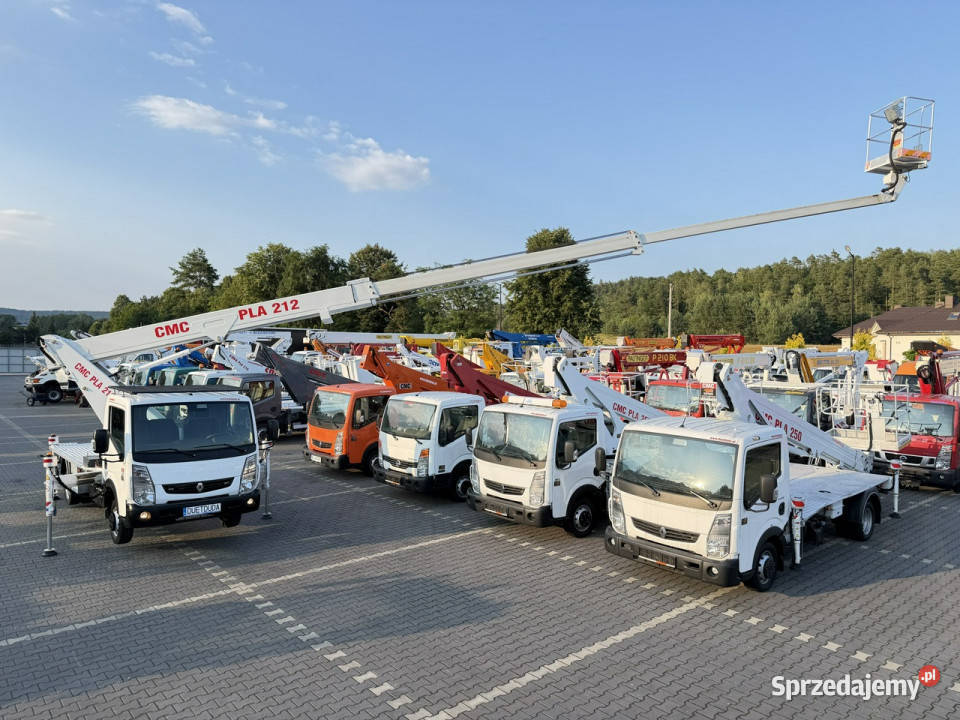 Renault Maxity Podnośnik Koszowy 21m CMC PLA 212 Renault świętokrzyskie Widełki