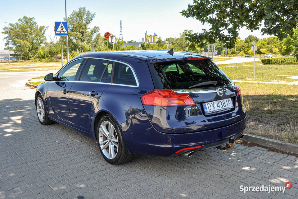 Opel Insignia 20CDTI Biturbo 195 2012 r manualna dolnośląskie Wrocław