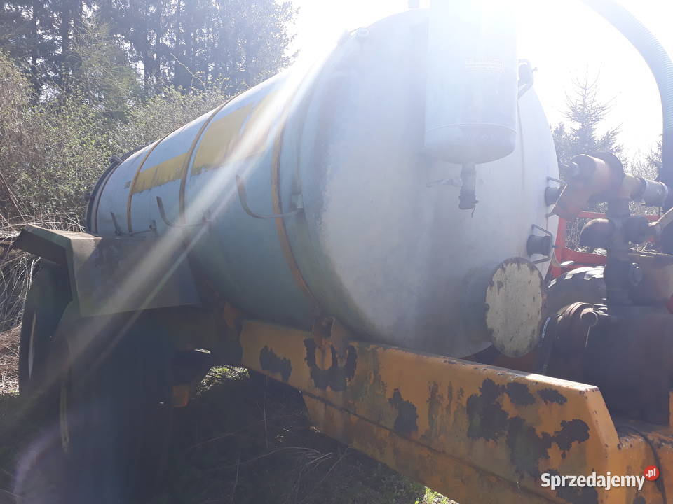 Beczkowóz Veenhuis 7000l nieuszkodzony Świdwin