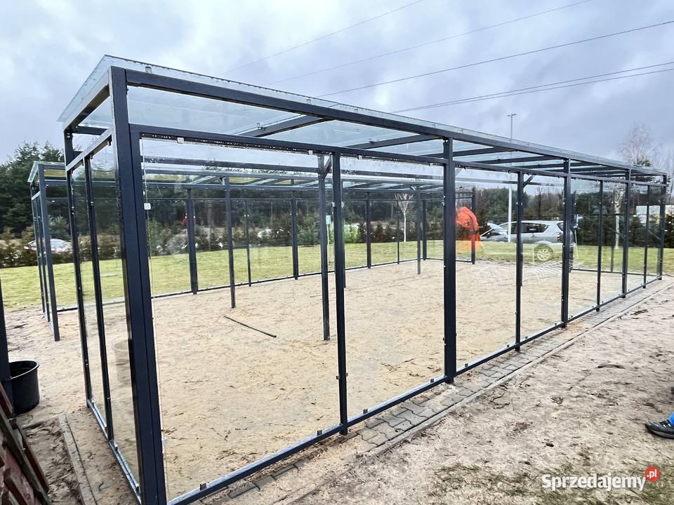Wiata rowerowa szklana Katowice sprzedam