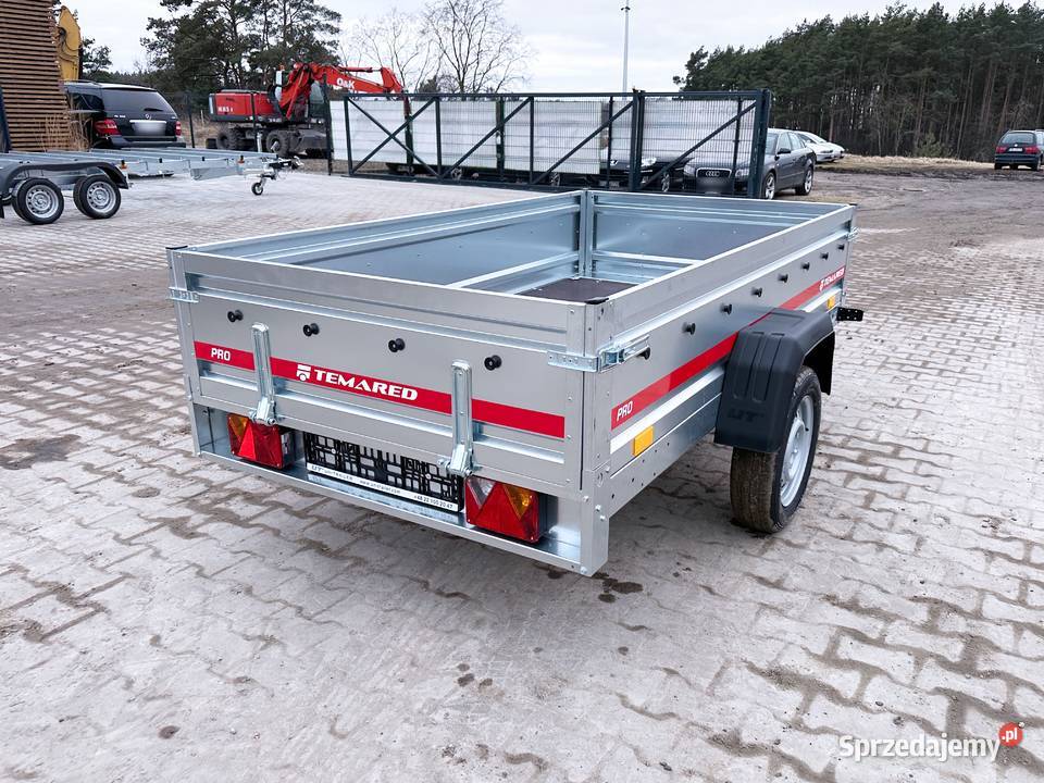 TEMARED PRO 2312 przyczepa samochodowa 230 x 126 Cegielsko sprzedam