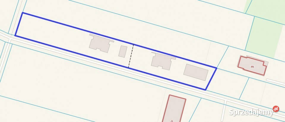 Działka budowlana 13a Charlęż g Spiczyn budowa sprzedam