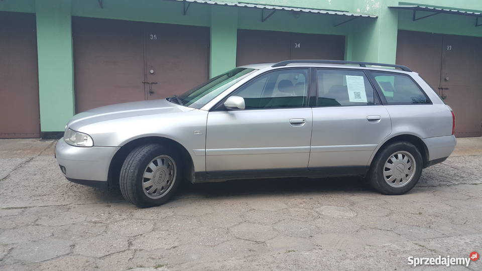 Audi A4 B5 19 TDi avant srebrny bogate wypos mazowieckie Warszawa