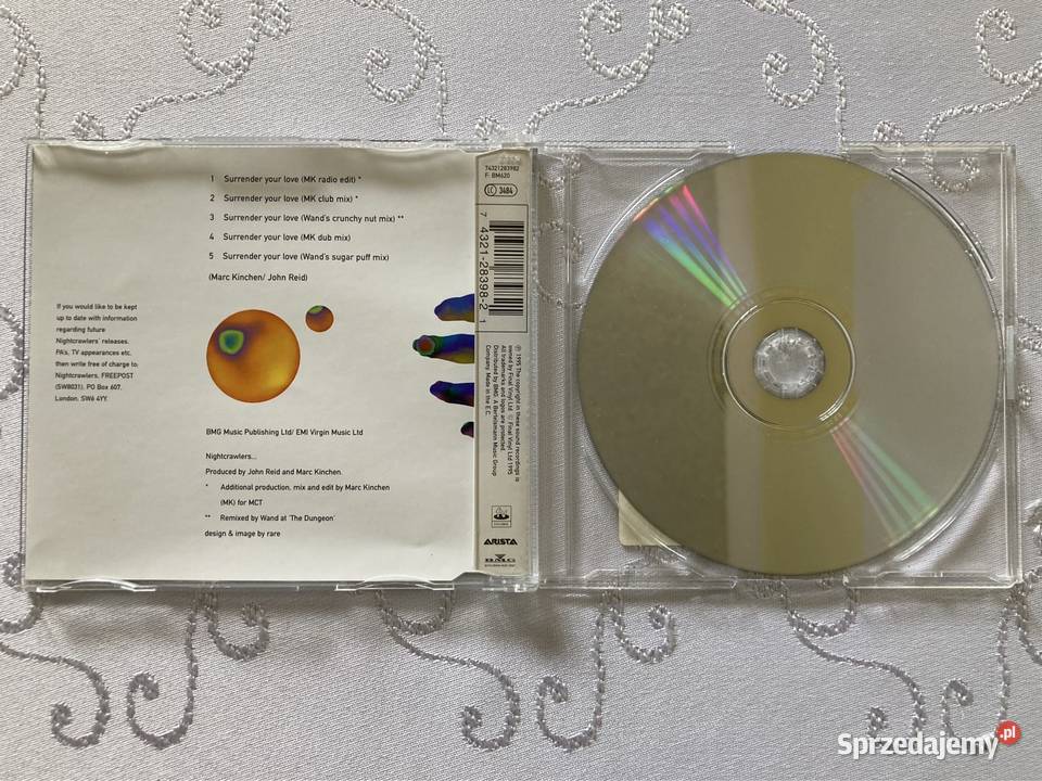 Płyta CD The Nightcrawlers feat John Reid Czerwionka-Leszczyny