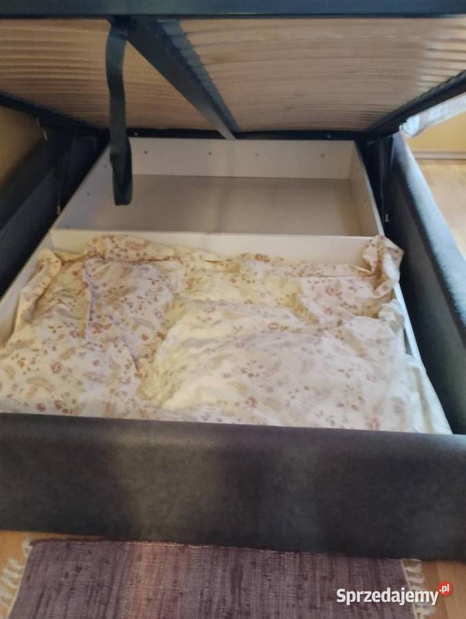 Łóżko kontynentalne 140x200 200cm Suwałki sprzedam