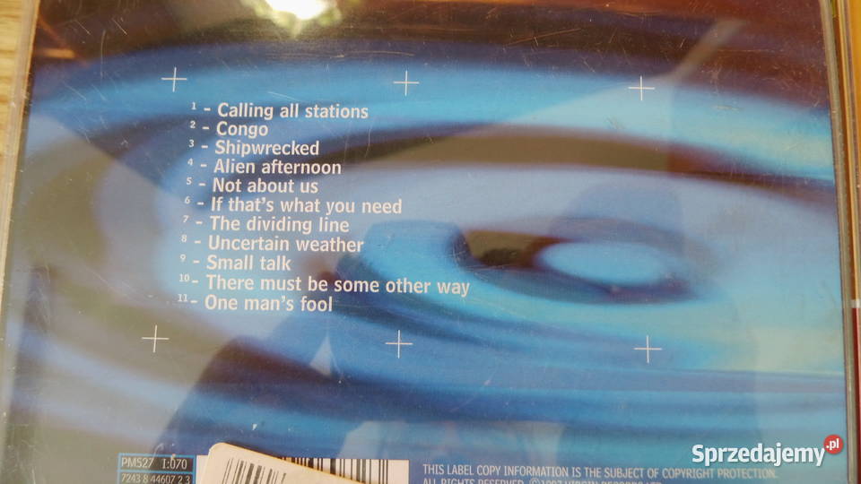 Genesis Sting Adams Elton John Antonio Banderas CD Radzewice