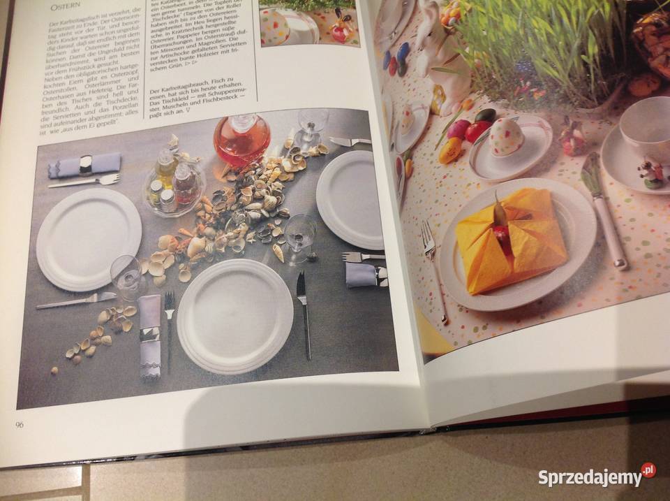Książka Dekoracje Przystrajanie Stołu Wydanie Kultura i Rozrywka Nowa Sól