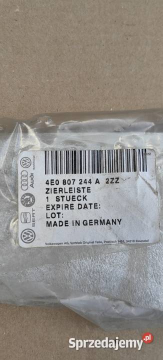 4E0 807 244 A 2ZZ Audi A8 Nowa listwa ozdobna Rożnów