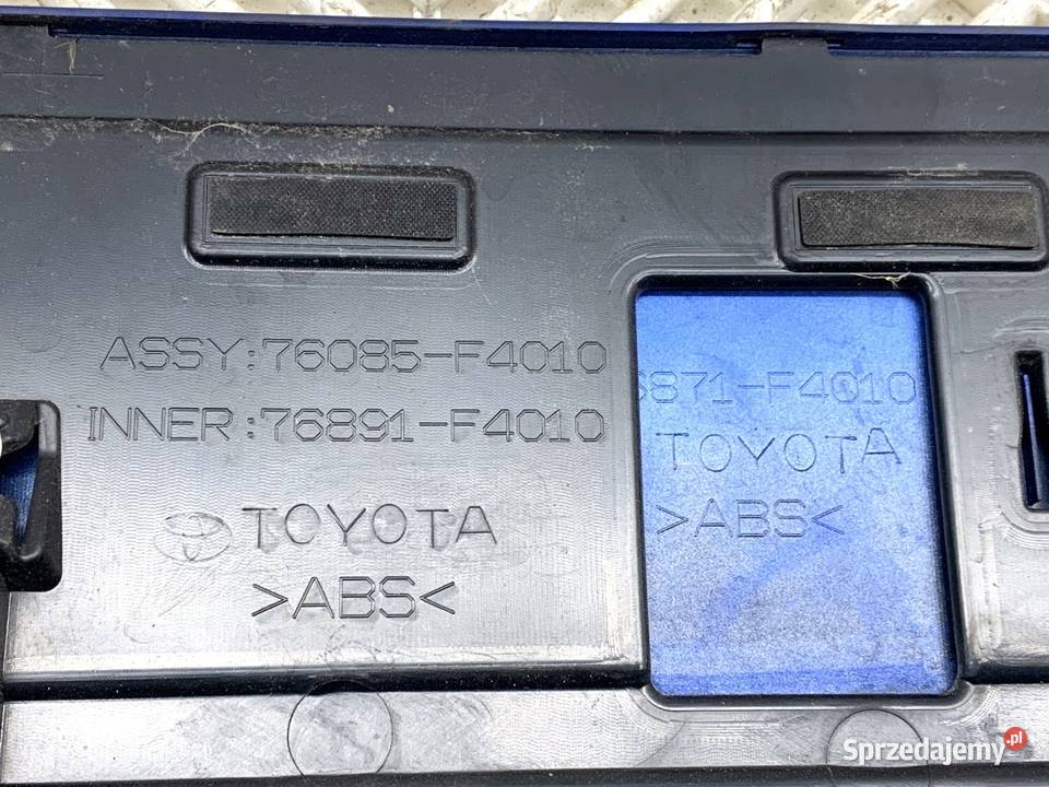 SPOILER TOYOTA CHR Crossover 76085F4010 Nebula