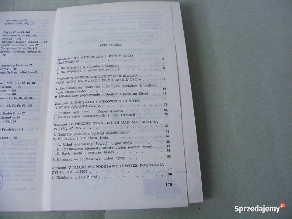 Biologia i kosmobiologia Determinacja i Oborniki Śląskie sprzedam