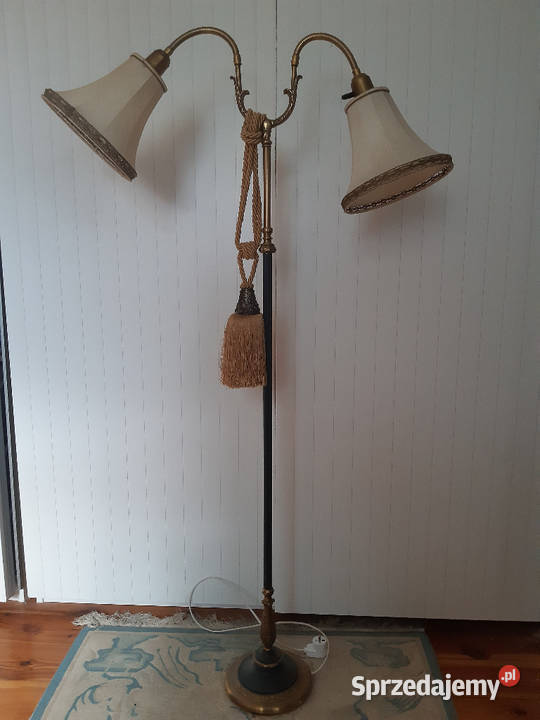 Elegancka lampa podłogowa Vintage zachodniopomorskie Koszalin
