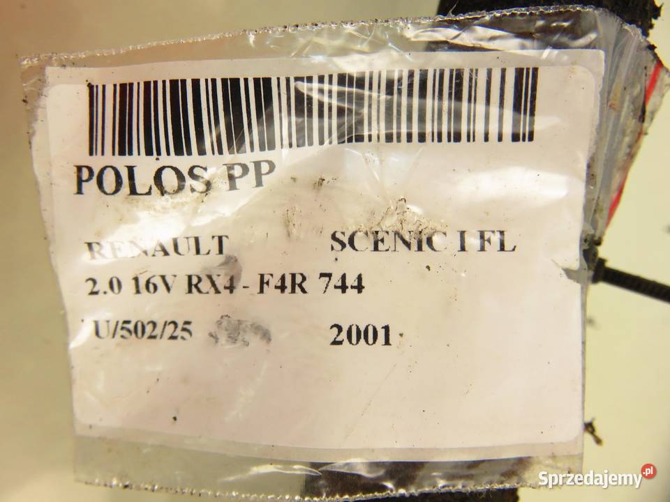 PÓŁOŚ PRAWA PRZEDNIA RENAULT SCENIC I 20 16V RX4