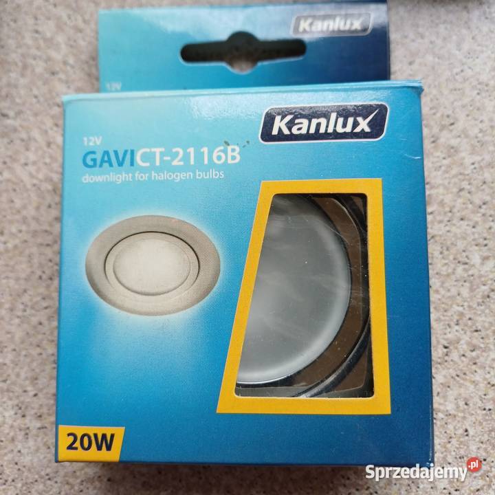 Oprawa sufitowa halogenowa chrom NOWA Kanlux Sieradz