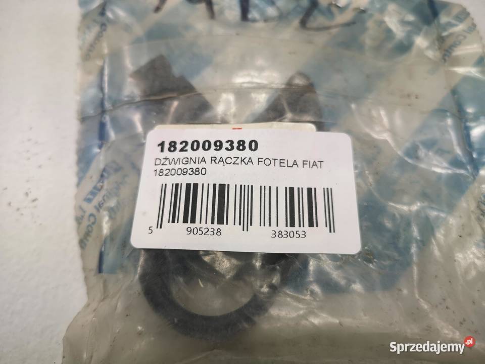 DŹWIGNIA RĄCZKA FOTELA PRAWY PRZÓD FIAT UNO 1989 sprzedam