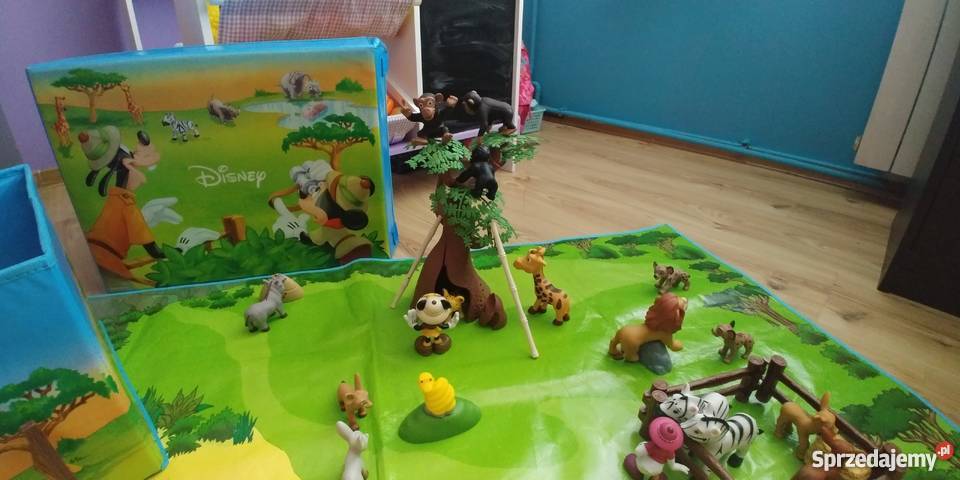 Disney Przyjaciele na safari Pudełko figurki Trzebinia