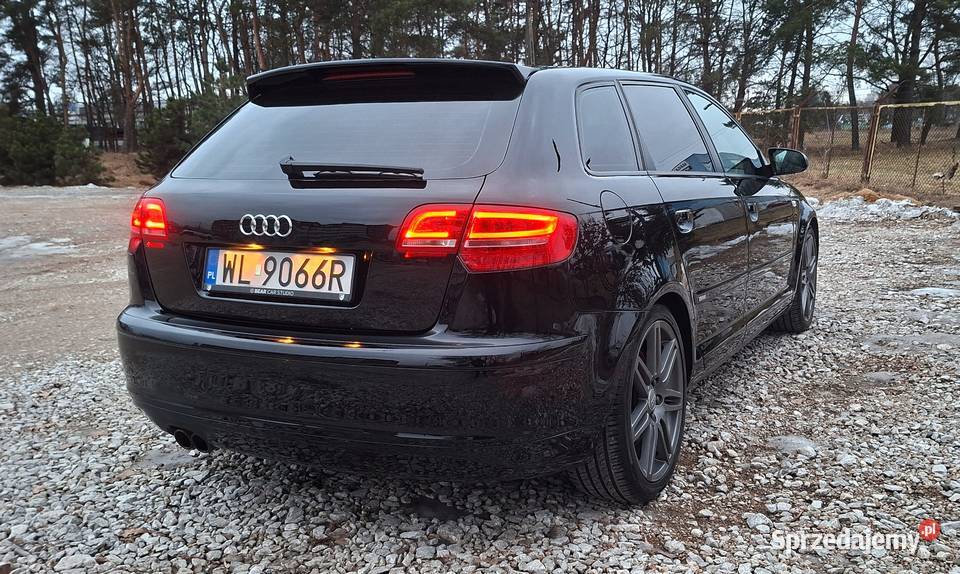Audi A3 32 VR6 LPG Quattro SLine Sportback 8P klimatyzacja Legionowo