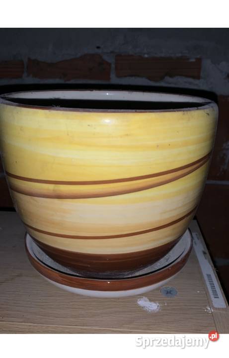 Doniczka ceramika 9 Nisko