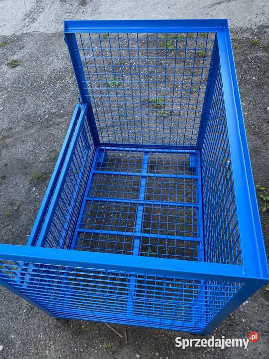 Gitterbox kosz siatkowy pojemnik skrzyniopaleta Magazynowanie