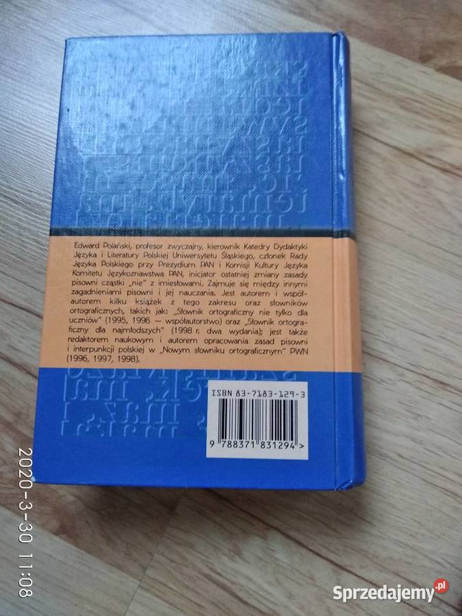 słownik ortograficzny polański encyklopedie, słowniki, leksykony wielkopolskie Poznań