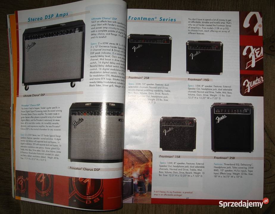 Fender Frontline 2001 De Armond Squier Benedetto Fender Kępice