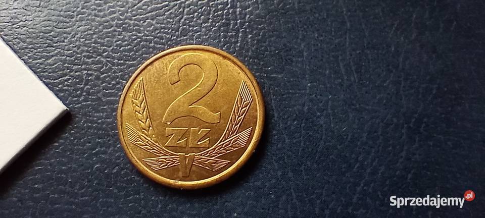 Stare monety 2 złote 1982 PRL Polska cudo Lesko