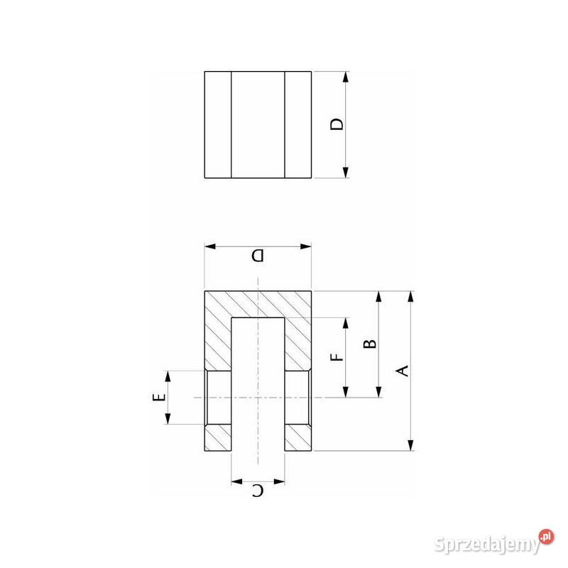 Widełki do wspawania 20 mm 0FR20 Kamionna