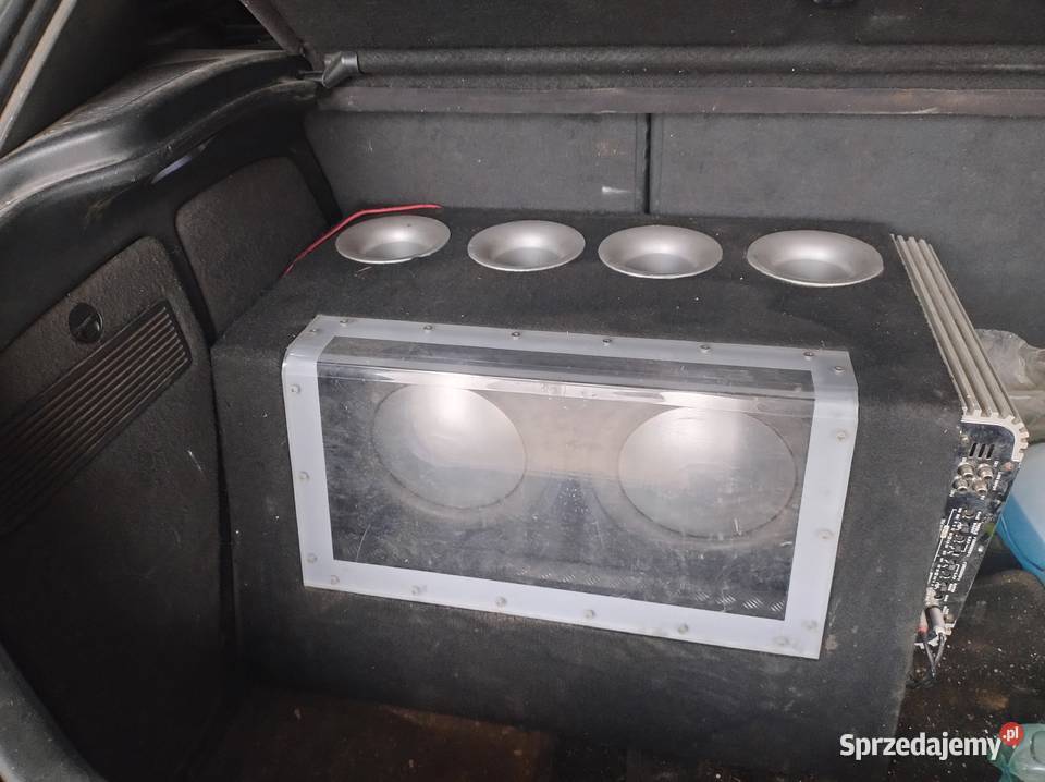 Tuba samochodowa z wzmacniaczem 1200w Brzostek sprzedam
