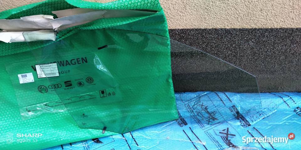 Skoda SuperB III szyba przednia prawa Łódź