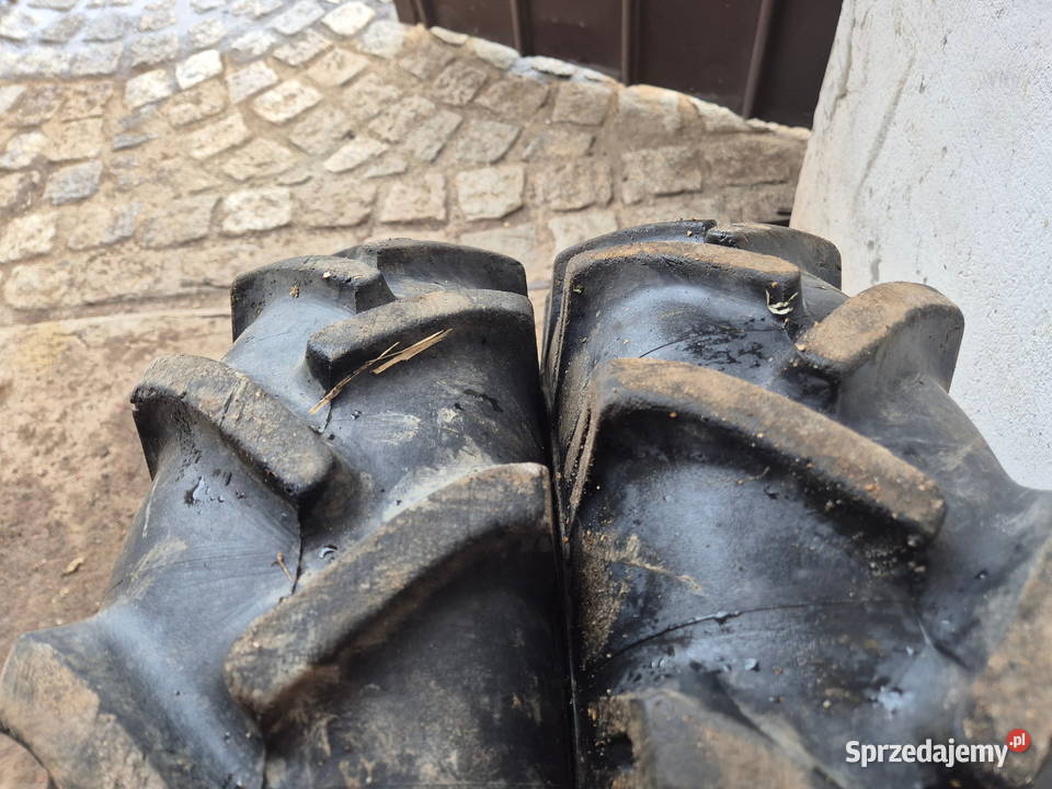 2x Opona jodełka 600 16 opona rolnicza 16 Opony rolnicze sprzedam