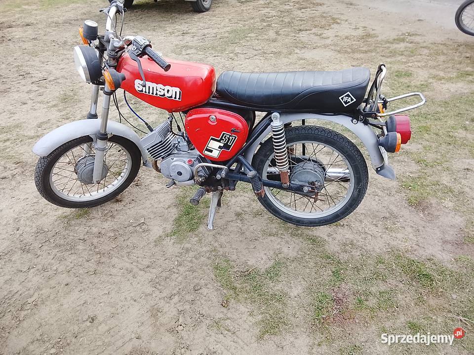 Sprzedam Simson S51 zarejestrowany nieuszkodzony Koło