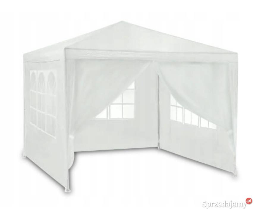 Pawilon Namiot Ogrodowy 300x300x245 bialy Namioty Konin