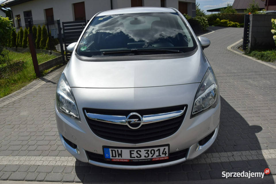 Opel Meriva 14TB Klima Pdc 2014r Sprowadzony garażowany Majdan Sieniawski