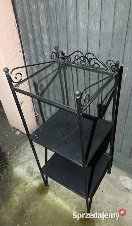 metalowa etażerka stojak kwietnik stolik ikea Kraków sprzedam