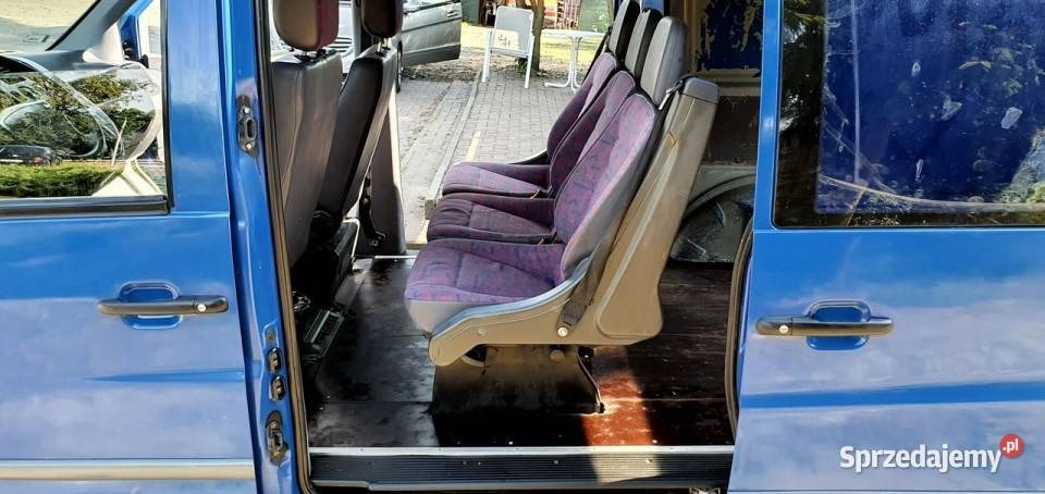 Mercedes Vito 23 TD 110 6 Osobowy Bez korozji niebieski Chodzież