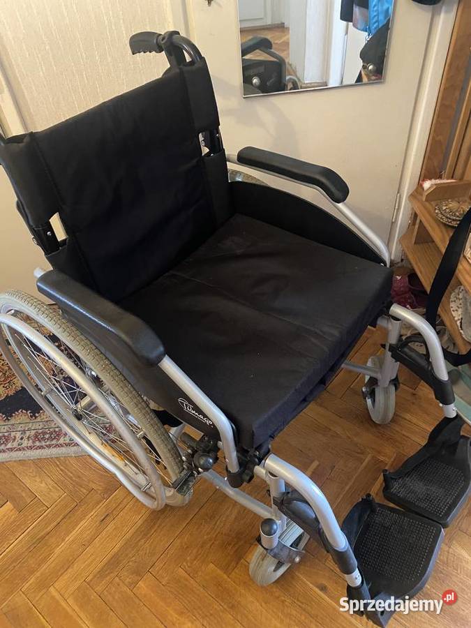 Sprzedam mało używany wózek inwalidzki i 2 Warszawa