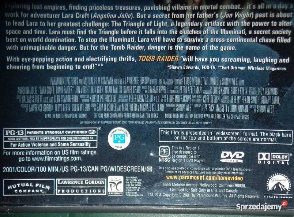 2x Angelina Jolie Lara Croft Tomb Raider the Rzeszów