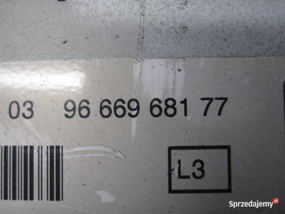 CITROEN BERLINGO II 11r radio CD 9666968177 osobowe