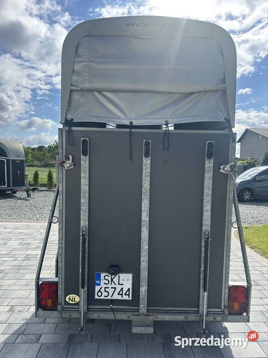 Przyczepa 15 konna kat b dmc 1350 Mokra