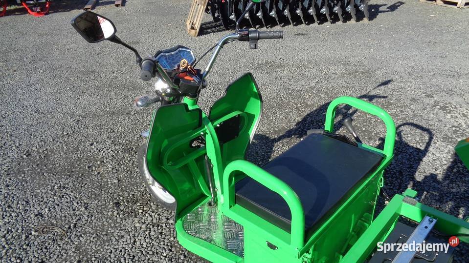 POJAZD ELEKTRYCZNY TRÓJKOŁOWIEC TOWAROWY ADVENTO