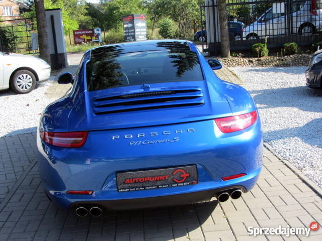 Porsche niebieski Mława