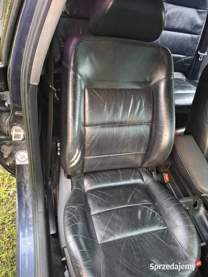 Fotele Passat B5 Kombi skóra elektrycznekanapa i Luzino