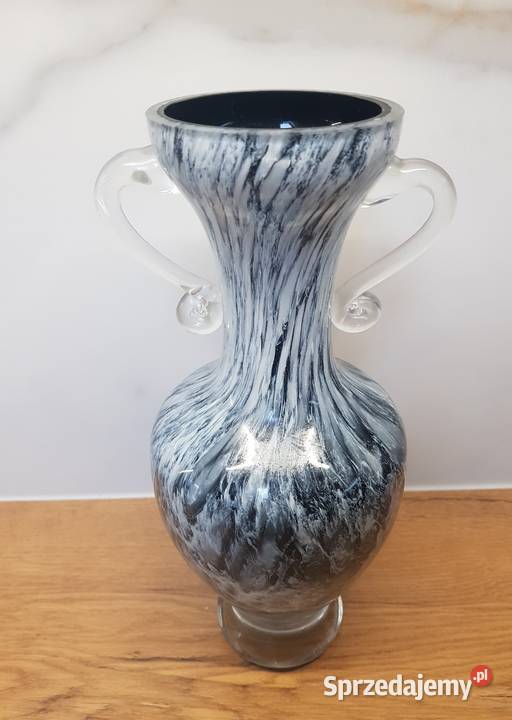 Wazon Opaline Florence Empoli Włochy Porcelana i szkło Golina