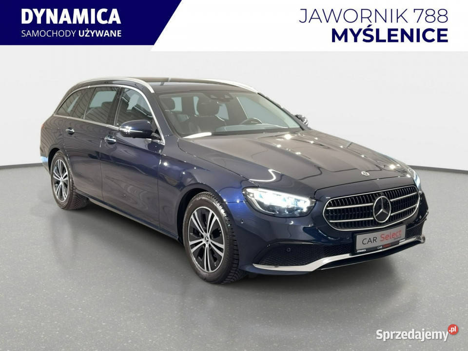 Mercedes E 220 VAT d T 20 mHEV 195 automat 2022 isofix Myślenice