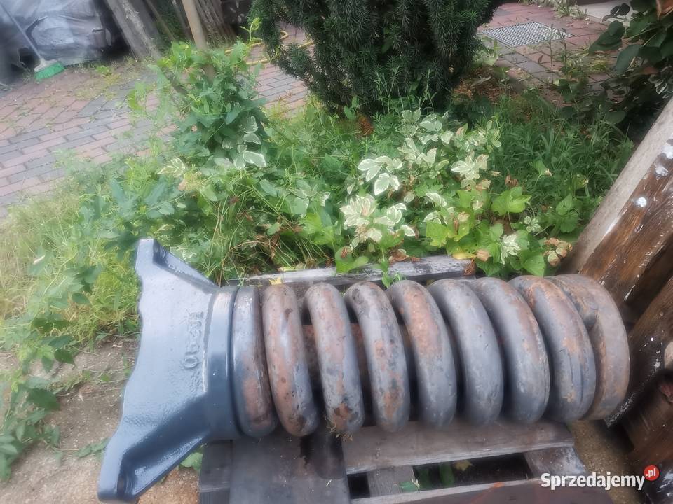 Koło i napinacz gąsienicy do koparki Volvo EC