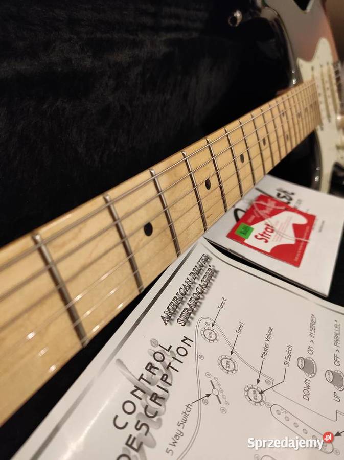 Gitara leworęczna Fender Deluxe USA Gitary i akcesoria Drawsko Pomorskie