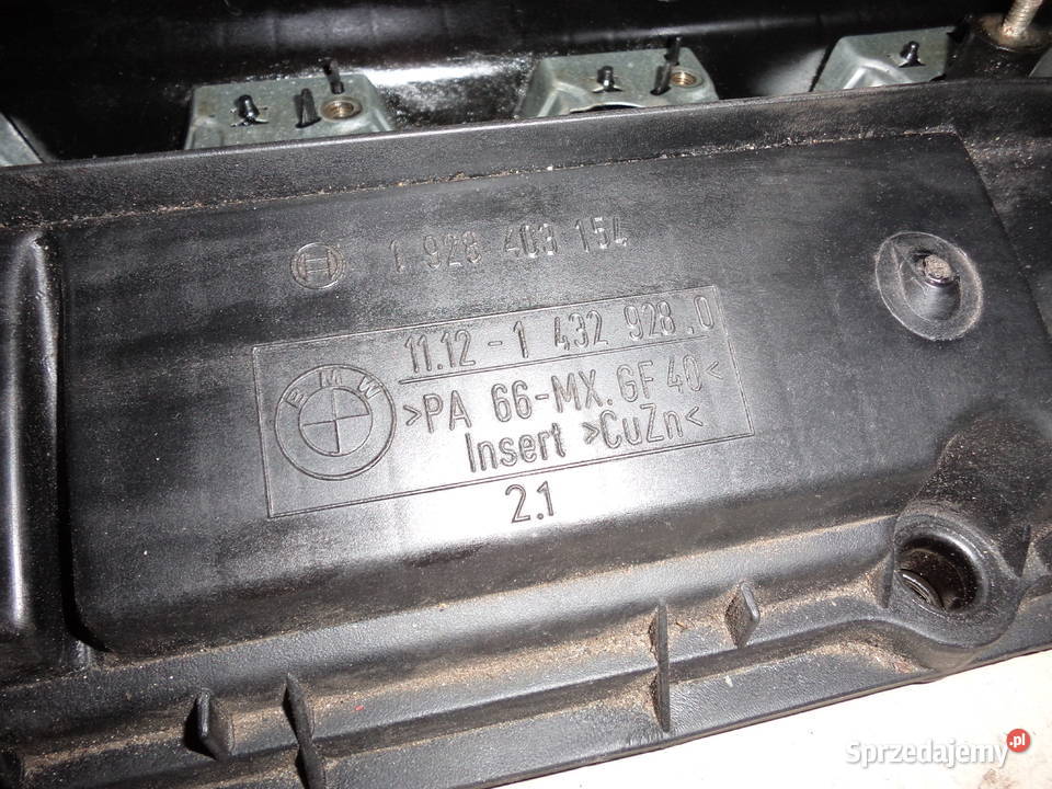 Dekiel pokrywa zaworów BMW E39 23i 170 2 x vanos Silniki i osprzęt Wieluń sprzedam