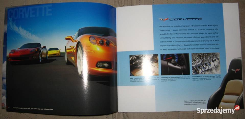 Chevrolet Cars Trucks 2007 prospekt katalog Kępice