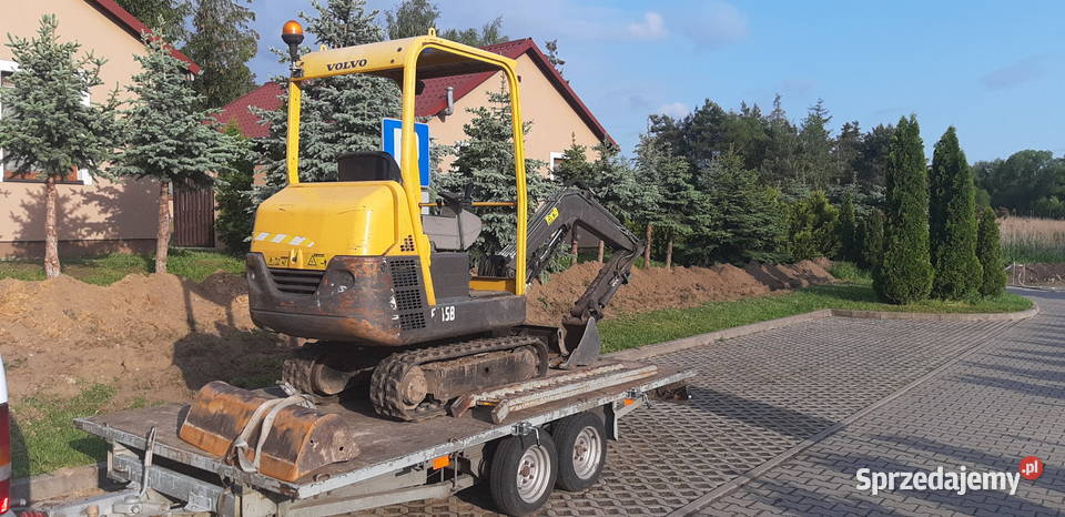 Prace ziemne mini koparką lubuskie Sulęcin